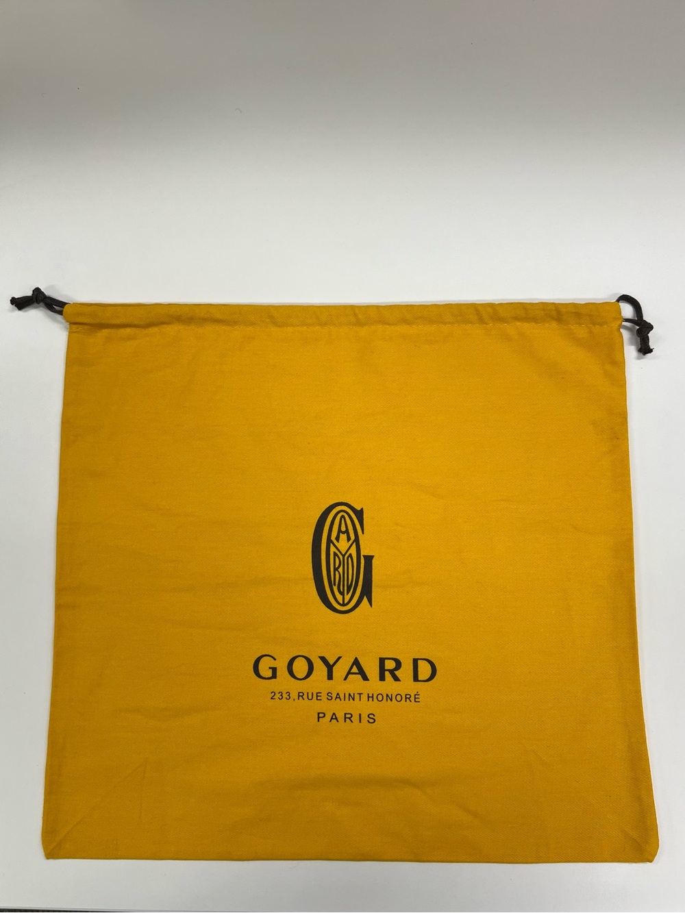 Goyard Paris Authentic Dust Bag 14x13